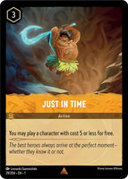 Lorcana - Just in Time - 29/204 - Rare - The First Chapter - Top CollectiblesCollectible CardsLorcana