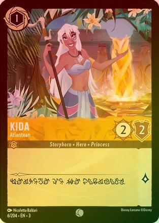 Lorcana - Kida (Atlantean) - 6/204 - Common (Foil) - Into the Inklands - Top CollectiblesCollectible CardsLorcana