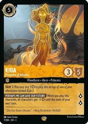 Lorcana - Kida (Protector of Atlantis) - 7/204 - Legendary - Into the Inklands - Top CollectiblesCollectible CardsLorcana