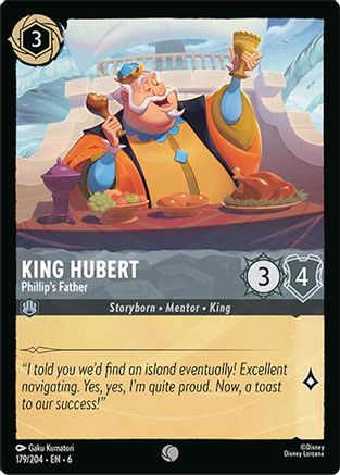Lorcana - King Hubert (Phillip&