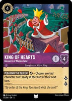 Lorcana - King of Hearts (Monarch of Wonderland) - 57/204 - Uncommon - Shimmering Skies - Top CollectiblesCollectible CardsLorcana