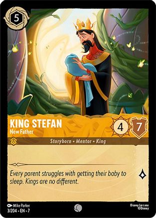 Lorcana - King Stefan (New Father) - 3/204 - Common - Archazia&