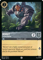 Lorcana - Kohut (Trusted Marine) - 178/204 - Common - Azurite Sea - Top CollectiblesCollectible CardsLorcana