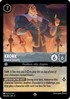 Lorcana - Kronk (Head of Security) - 185/204 - Super Rare - Shimmering Skies - Top CollectiblesCollectible CardsLorcana