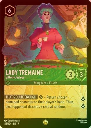 Lorcana - Lady Tremaine (Bitterly Jealous) - 115/204 - Legendary (Foil) - Archazia&