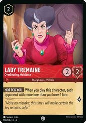 Lorcana - Lady Tremaine (Overbearing Matriarch) - 111/204 - Common - Rise of the Floodborn - Top CollectiblesCollectible CardsLorcana