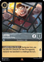 Lorcana - LeFou (Opportunistic Flunky) - 181/204 - Rare - Ursula's Return - Top CollectiblesCollectible CardsLorcana