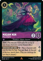 Lorcana - Madam Mim (Rival of Merlin) - 48/204 - Rare - Rise of the Floodborn - Top CollectiblesCollectible CardsLorcana