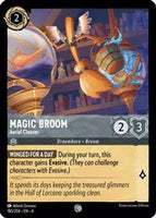 Lorcana - Magic Broom (Aerial Cleaner) - 185/204 - Common - Ursula's Return - Top CollectiblesCollectible CardsLorcana