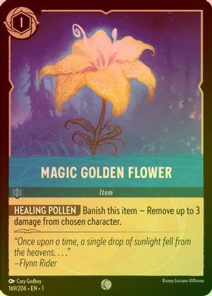 Lorcana - Magic Golden Flower - 169/204 - Common (Foil) - The First Chapter - Top CollectiblesCollectible CardsLorcana