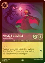 Lorcana - Magica De Spell (Ambitious Witch) - 48/204 - Common (Foil) - Into the Inklands - Top CollectiblesCollectible CardsLorcana