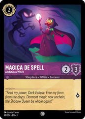 Lorcana - Magica De Spell (Ambitious Witch) - 48/204 - Common - Into the Inklands - Top CollectiblesCollectible CardsLorcana