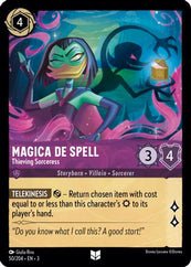 Lorcana - Magica De Spell (Thieving Sorceress) - 50/204 - Uncommon - Into the Inklands - Top CollectiblesCollectible CardsLorcana