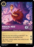 Lorcana - Magical Maid (Feather Duster) - 50/204 - Uncommon - Ursula's Return - Top CollectiblesCollectible CardsLorcana