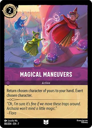 Lorcana - Magical Maneuvers - 80/204 - Uncommon - Archazia's Island - Top CollectiblesCollectible CardsLorcana