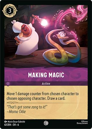Lorcana - Making Magic - 62/204 - Common - Azurite Sea - Top CollectiblesCollectible CardsLorcana