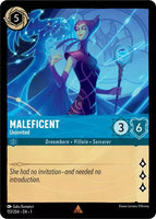 Lorcana - Maleficent (Uninvited) - 151/204 - Rare - The First Chapter - Top CollectiblesCollectible CardsLorcana