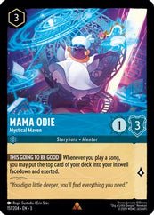 Lorcana - Mama Odie (Mystical Maven) - 151/204 - Rare - Into the Inklands - Top CollectiblesCollectible CardsLorcana