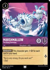 Lorcana - Marshmallow (Terrifying Snowman) - 51/204 - Uncommon - Ursula&