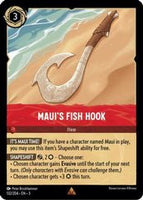 Lorcana - Maui's Fish Hook - 132/204 - Rare - Into the Inklands - Top CollectiblesCollectible CardsLorcana