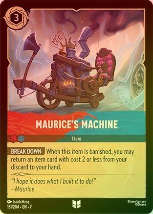 Lorcana - Maurice's Machine - 151/204 - Uncommon (Foil) - Archazia's Island - Top CollectiblesCollectible CardsLorcana