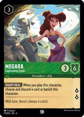 Lorcana - Megara (Captivating Cynic) - 79/204 - Common - Ursula's Return - Top CollectiblesCollectible CardsLorcana