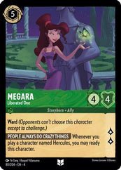 Lorcana - Megara (Liberated One) - 80/204 - Uncommon - Ursula's Return - Top CollectiblesCollectible CardsLorcana