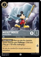 Lorcana - Mickey Mouse (Standard Bearer) - 188/204 - Common - Ursula&