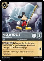 Lorcana - Mickey Mouse (Standard Bearer) - 188/204 - Common - Ursula's Return - Top CollectiblesCollectible CardsLorcana