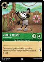 Lorcana - Mickey Mouse (Steamboat Pilot) - 89/204 - Common - The First Chapter - Top CollectiblesCollectible CardsLorcana