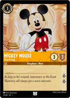 Lorcana - Mickey Mouse (True Friend) - 12/204 - Uncommon - The First Chapter - Top CollectiblesCollectible CardsLorcana