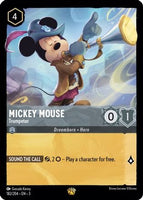 Lorcana - Mickey Mouse (Trumpeter) - 182/204 - Legendary - Into the Inklands - Top CollectiblesCollectible CardsLorcana