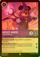 Lorcana - Mickey Mouse (Wayward Sorcerer) - 51/204 - Super Rare (Foil) - The First Chapter - Top CollectiblesCollectible CardsLorcana