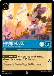 Lorcana - Minnie Mouse (Quick - Thinking Inventor) - 152/204 - Common - Shimmering Skies - Top CollectiblesCollectible CardsLorcana