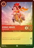 Lorcana - Minnie Mouse (Zipping Around) - 115/204 - Common (Foil) - Rise of the Floodborn - Top CollectiblesCollectible CardsLorcana