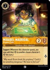 Lorcana - Mirabel Madrigal (Prophecy Finder) - 19/204 - Common - Ursula's Return - Top CollectiblesCollectible CardsLorcana