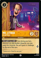 Lorcana - Mr. Litwak (Arcade Owner) - 24/204 - Common - Azurite Sea - Top CollectiblesCollectible CardsLorcana