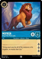 Lorcana - Mufasa (King of the Pride Lands) - 155/204 - Common - The First Chapter - Top CollectiblesCollectible CardsLorcana