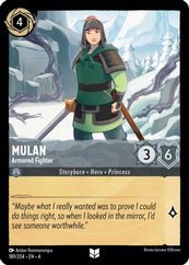 Lorcana - Mulan (Armored Fighter) - 189/204 - Uncommon - Ursula&