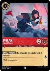 Lorcana - Mulan (Injured Soldier) - 116/204 - Common - Ursula&