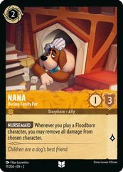 Lorcana - Nana (Darling Family Pet) - 17/204 - Uncommon - Rise of the Floodborn - Top CollectiblesCollectible CardsLorcana