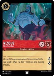 Lorcana - Nessus (River Guardian) - 118/204 - Uncommon - Ursula's Return - Top CollectiblesCollectible CardsLorcana