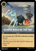 Lorcana - Olympus Would Be That Way - 197/204 - Common - Into the Inklands - Top CollectiblesCollectible CardsLorcana