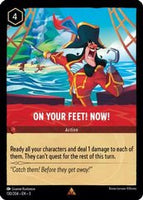 Lorcana - On Your Feet! Now! - 130//204 - Rare - Into the Inklands Top Collectibles Lorcana - On Your Feet! Now! - 130//204 - Rare - Into the Inklands Top Collectibles