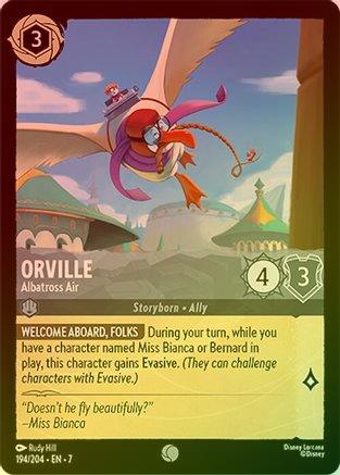 Lorcana - Orville (Albatross Air) - 194/204 - Common (Foil) - Archazia's Island - Top CollectiblesCollectible CardsLorcana