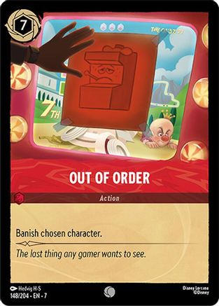 Lorcana - Out of Order - 148/204 - Common - Archazia's Island - Top CollectiblesCollectible CardsLorcana