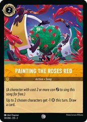 Lorcana - Painting the Roses Red - 30/204 - Common - Rise of the Floodborn - Top CollectiblesCollectible CardsLorcana