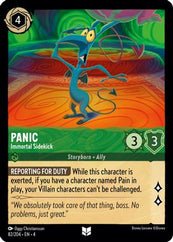 Lorcana - Panic (Immortal Sidekick) - 82/204 - Uncommon - Ursula&