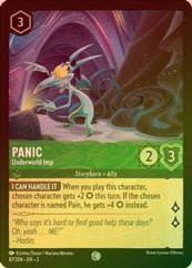Lorcana - Panic (Underworld Imp) - 87/204 - Common (Foil) - Rise of the Floodborn - Top CollectiblesCollectible CardsLorcana