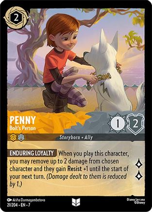 Lorcana - Penny (Bolt&
